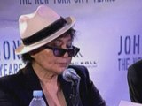 Yoko Ono opens new John Lennon exhibition in New York