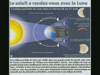 Eclipse lune 16-17 août 2008