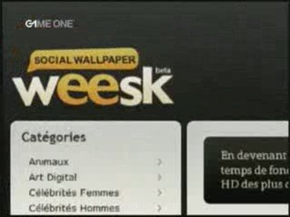 Lorpoce sur Game One : Funky Web du 05/05/09