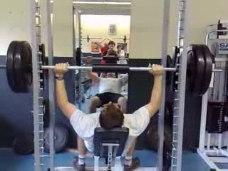 Ludovic 122kg Développé Incliné