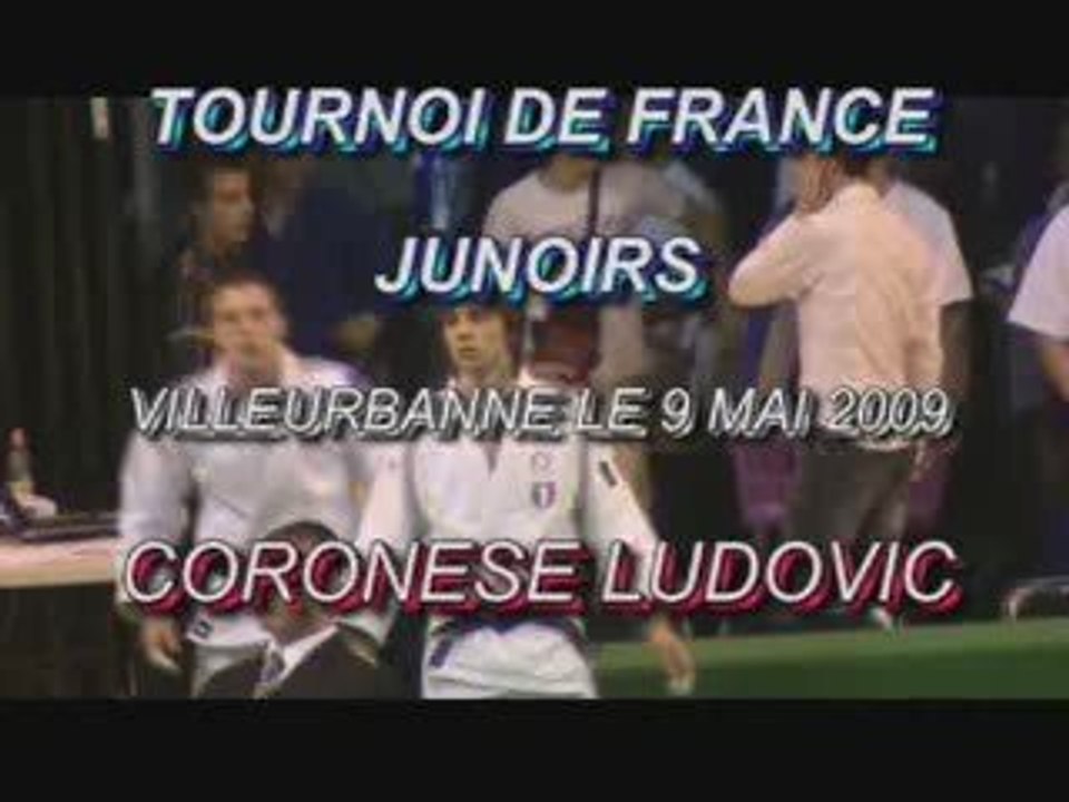 Tournoi de france juniors lyon CORONESE LUDOVIC