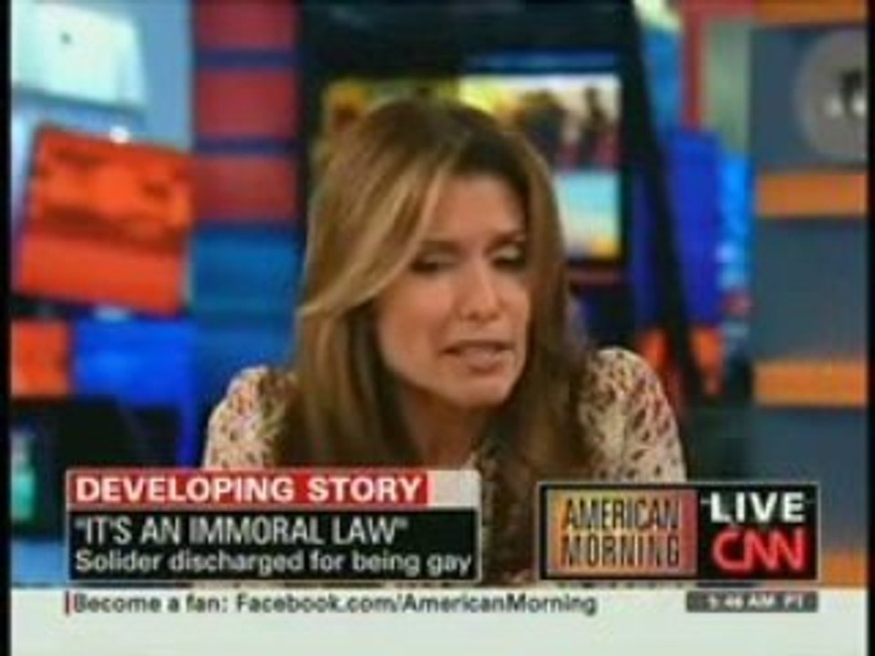 CNN: American Morning - Discharged for Being Gay
