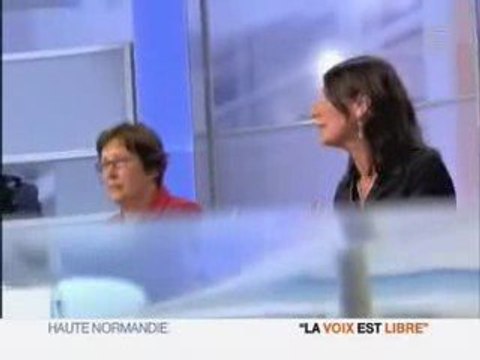 La voix est libre-France3-avec Christine poupin (NPA) part1