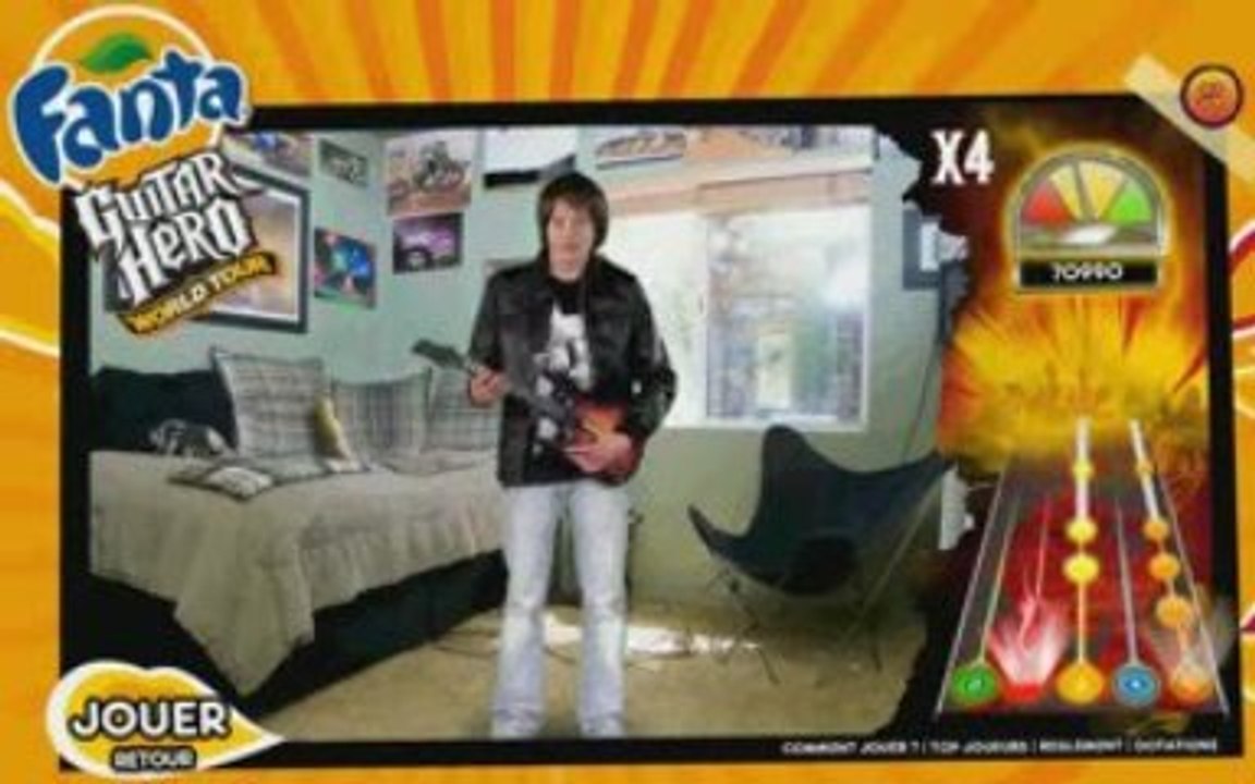 Fanta Guitar Hero Wolrd Tour Pryves Guitare 108638 points