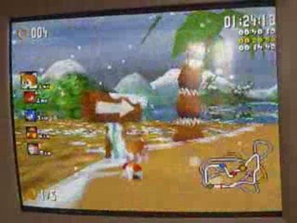 sonic R vidéo test