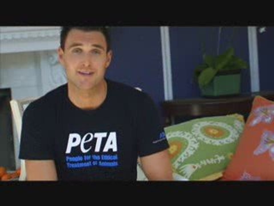 The Mentalist's Owain Yeoman Stars in New PETA Ad