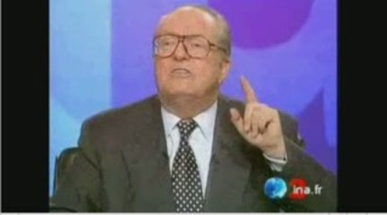 Zemmour interroge Le Pen (1992)