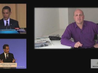 Obama et Sarkozy face à la presse