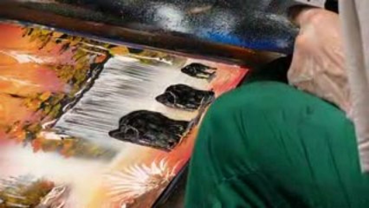 Peinture projetée (fin)