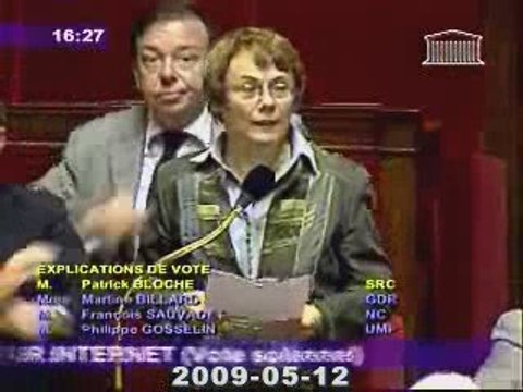 vs BIG BROTHER HADOPI - Martine Billard gdr