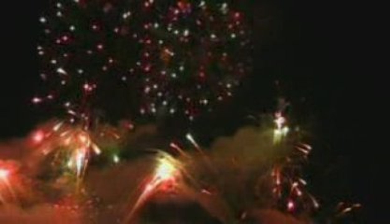 Feux d'artifice fête du Muguet Rambouillet 2009