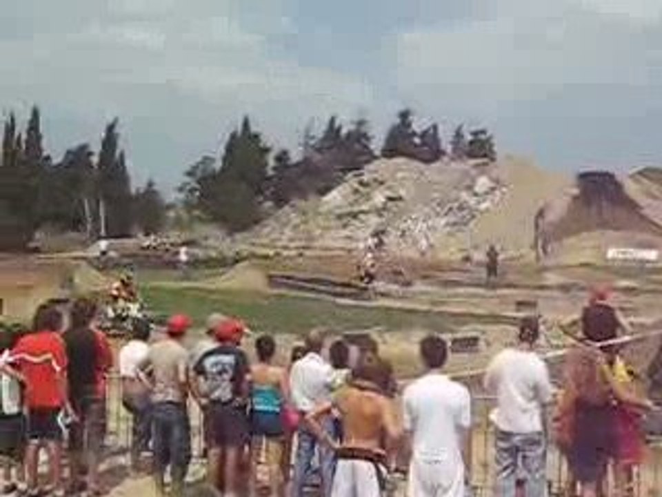 championnat de france de pitbike baho razoux vs valade