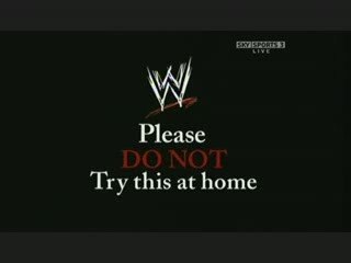 WWE  Please Don't Try This At Home - New
