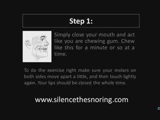 Stop Snoring Now with this Awesome Technique!