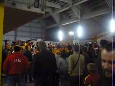 Ambiance de Lens - Reims tribune Delacourt