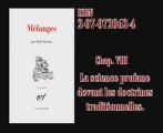 Extraits de Mélanges - René Guénon C