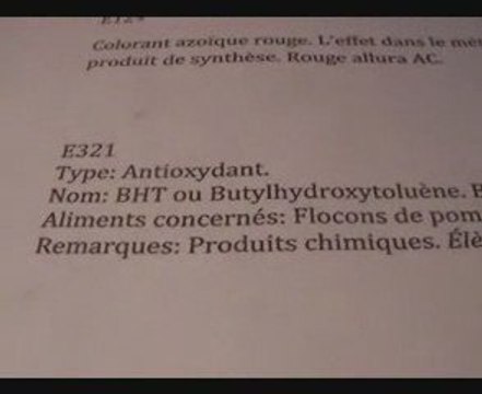 Additifs Alimentaires Poison - Chewing Gum