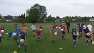 Trening orlików Korony HiD Ostrołęka