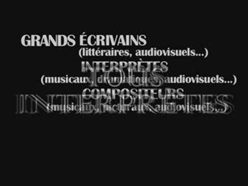 tous! grands interprètes