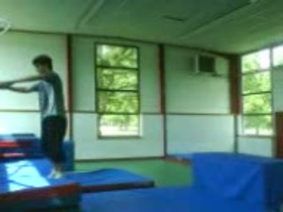 salto vrillé de starter