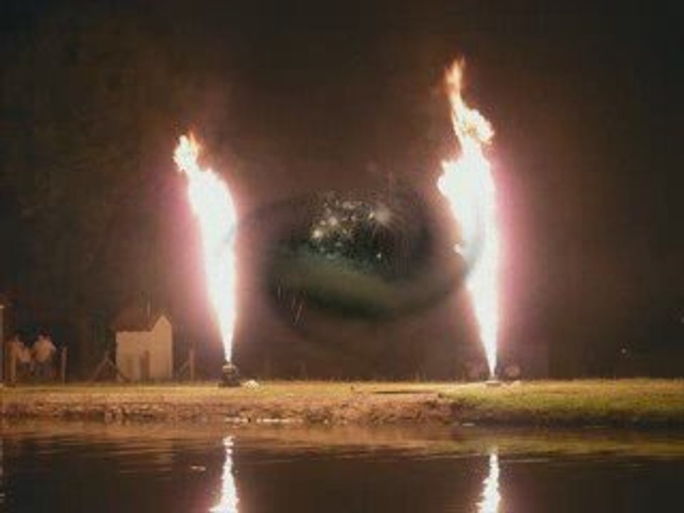 Rogny les Sept Ecluses - Pyrotechnie 2008