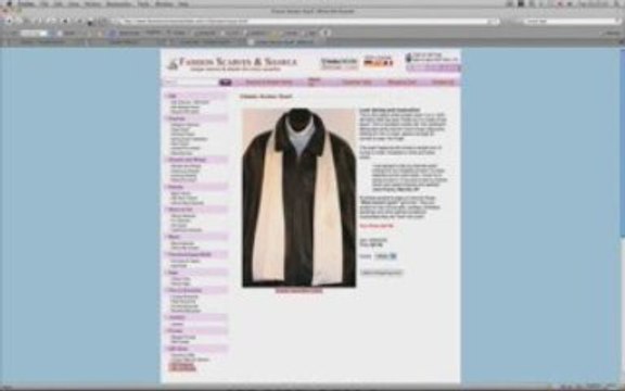 Men's Scarves... The Mens Silk Aviator Scarf