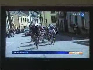 Quimperlé  Course de vélo Bretagne 2009 .