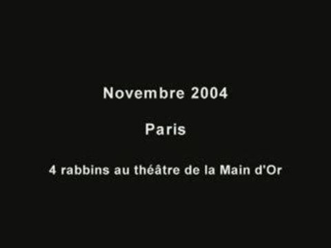 dieudonné invite 4 rabbins antisionistes à la main d'or