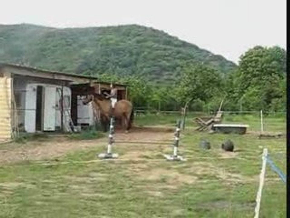 Quelques sauts monté liberté avec mon Coeuur ( L )