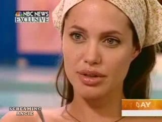 ANGELINA JOLIE * IN NAMIBIA -JOLIE ON EDUCATION, NEW BABY* 2