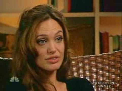 ANGELINA JOLIE * JOLIE ON HUMANITARIAN WORK *