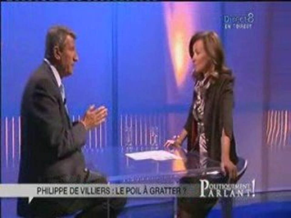 Philippe de Villiers sur Direct 8 (1/3)