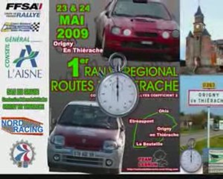 RALLYE DES ROUTES DE THIERACHE 2009