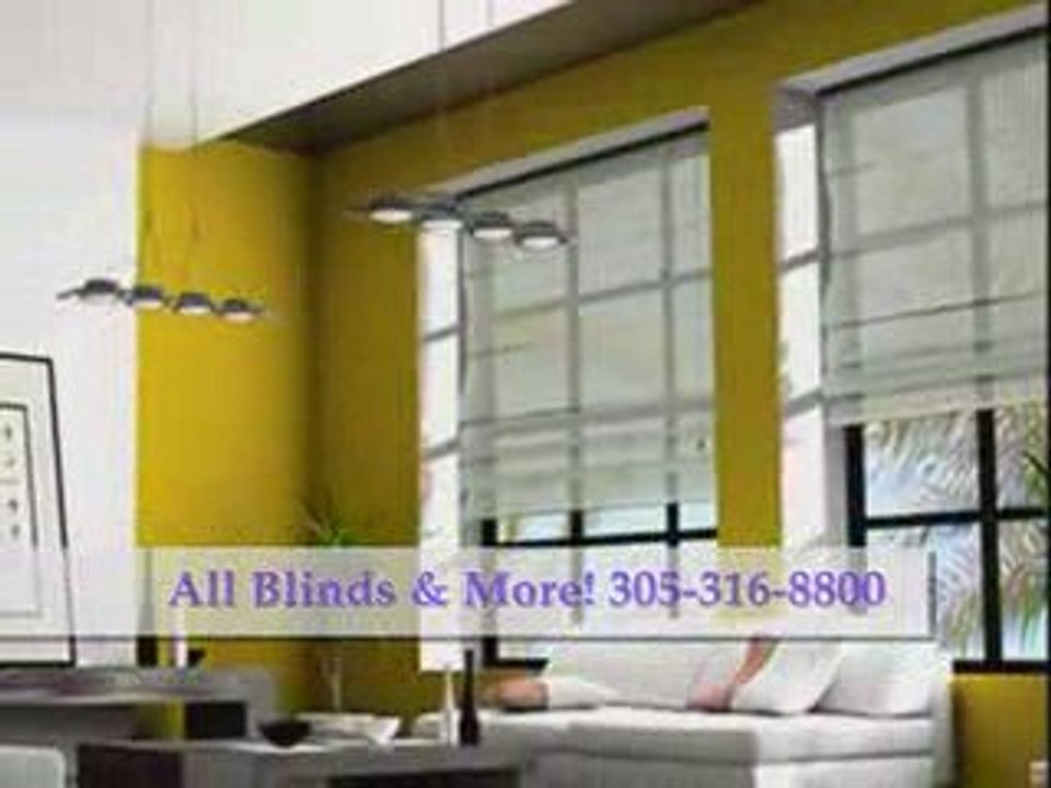 Miami Blinds Felicia Interiors 305.316.8800 DadeBlinds.co...