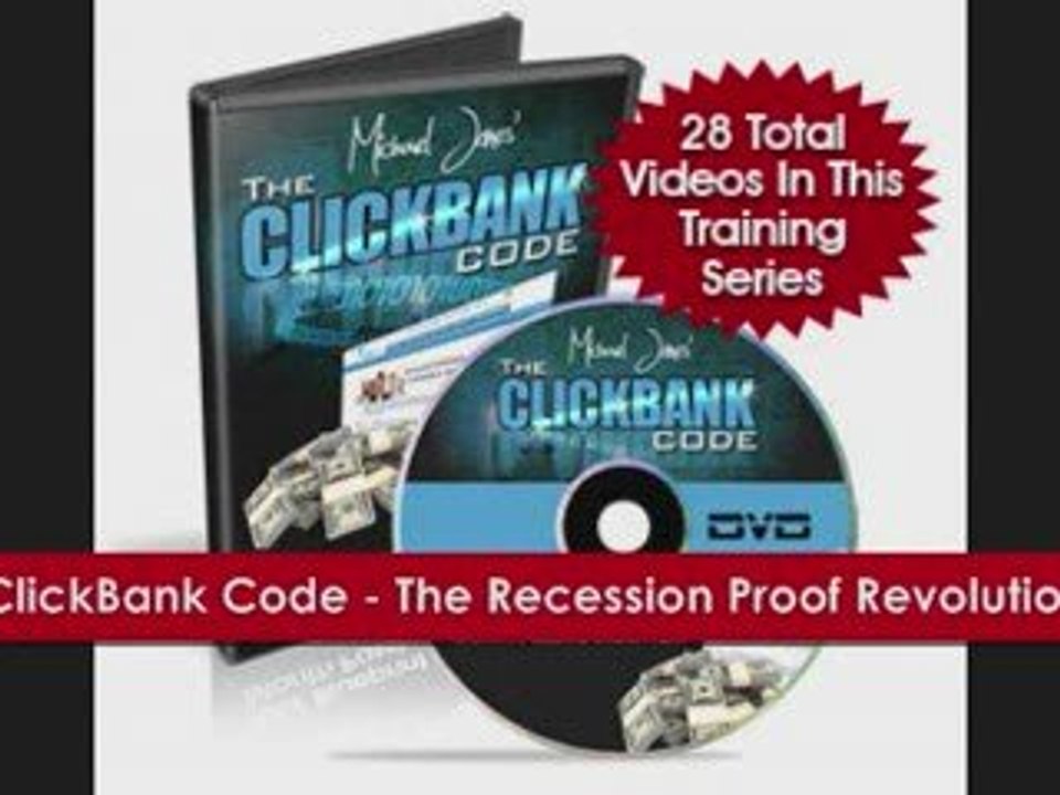 The ClickBank Code Will Crush The Recession