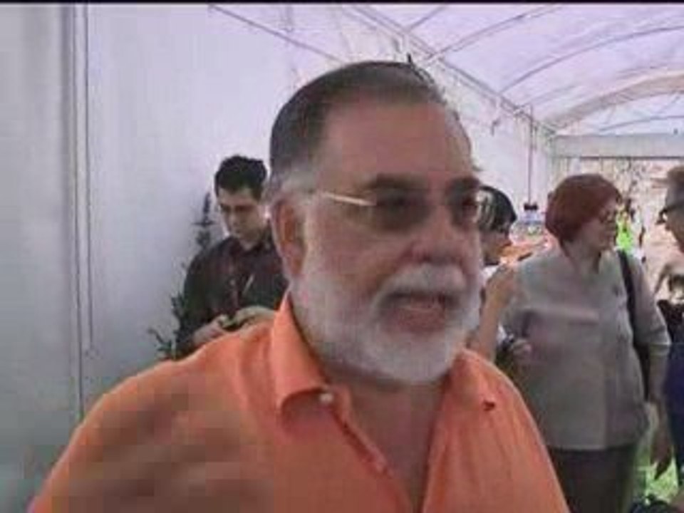 L'arrivo di Coppola a Cannes