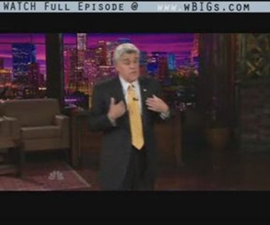 Jay Leno Wednesday 13th of May 2009
