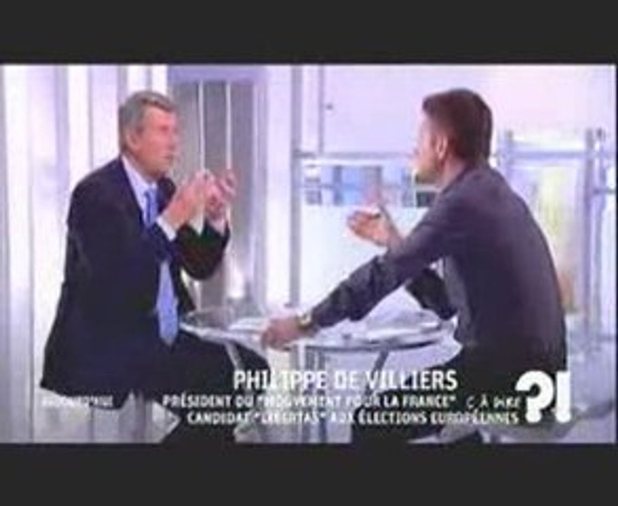 Philippe de Villiers dans C à dire