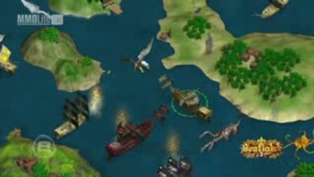 MMO browser game SeaFight reviewed by sexy girl