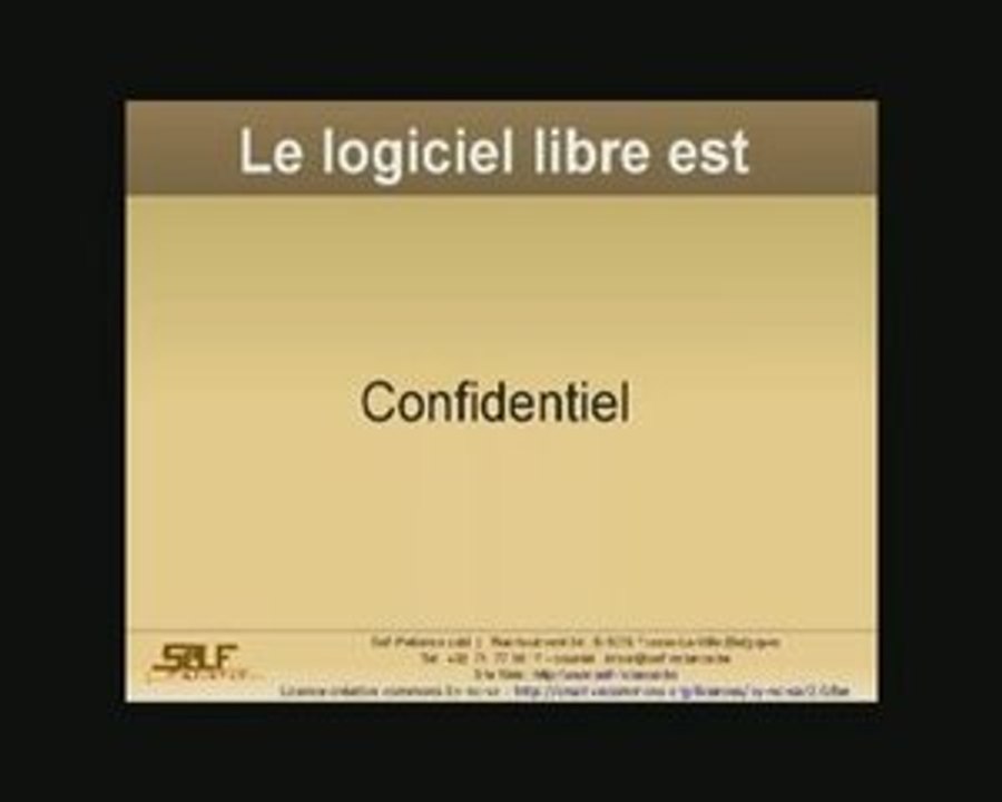 Le logiciel libre : Les qualificatifs  (part2)