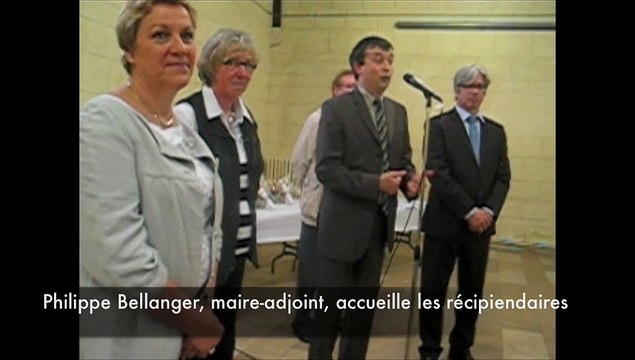 Clermont, remise de médailles du travail