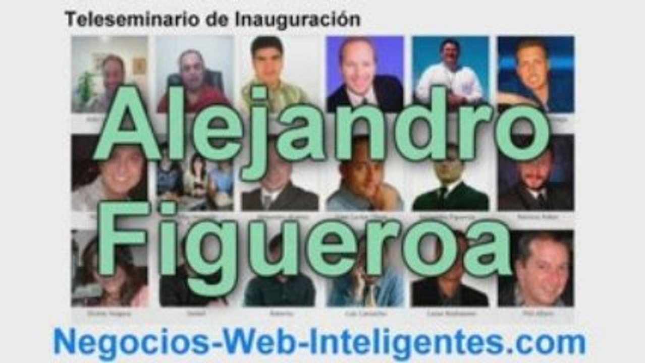 Alejandro Figueroa | Teleseminario de Negocios por Internet