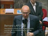 QAG : Bernard Laporte à l'assemblée nationale