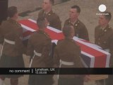 Rapatriement de corps de soldats au Royaume-uni