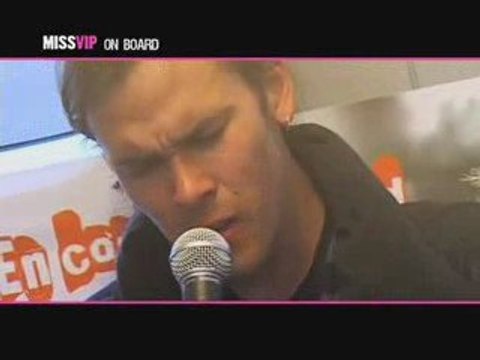 Justin Nozuka en concert à bord d'iDTGV