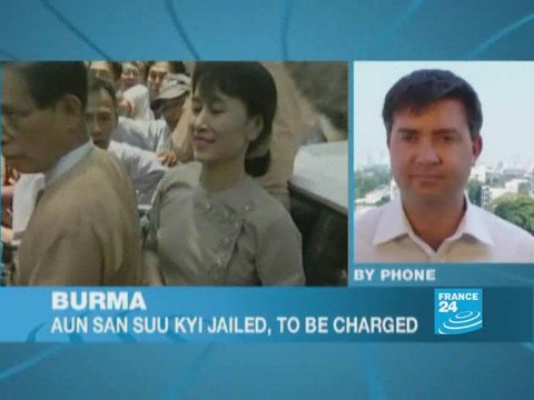 Burma: Aung San Suu Kyi jailed, to be charged
