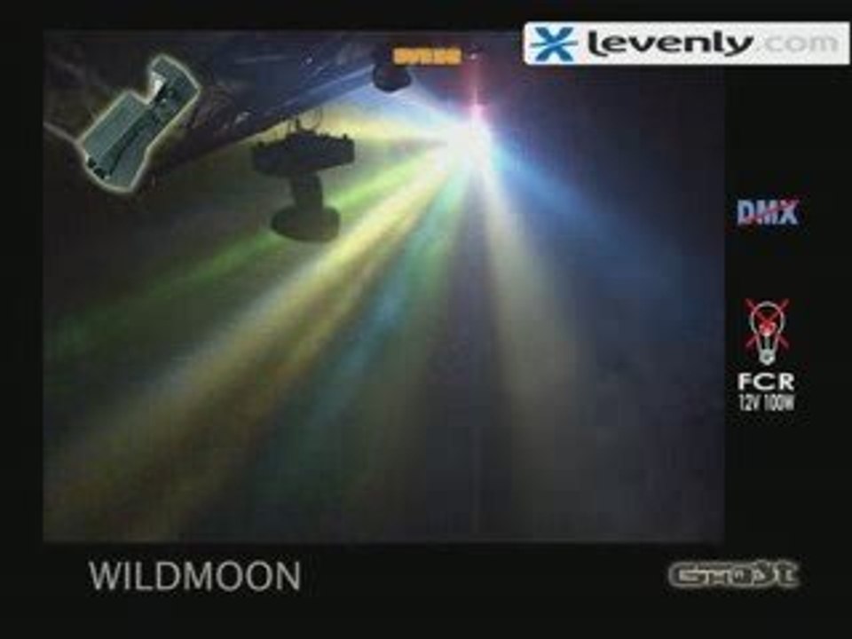 Jeu de lumière scanner Wildmoon GHOST by Levenly.com