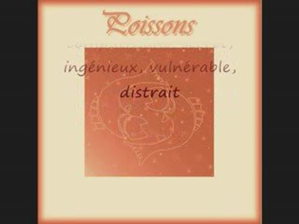 Symphonie des Signes : Le Poissons - de Christophe Jacqueli