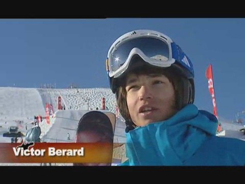 SFR Freeskiing Tour 09 - Alpe d'Huez : Qualif Slopestyle