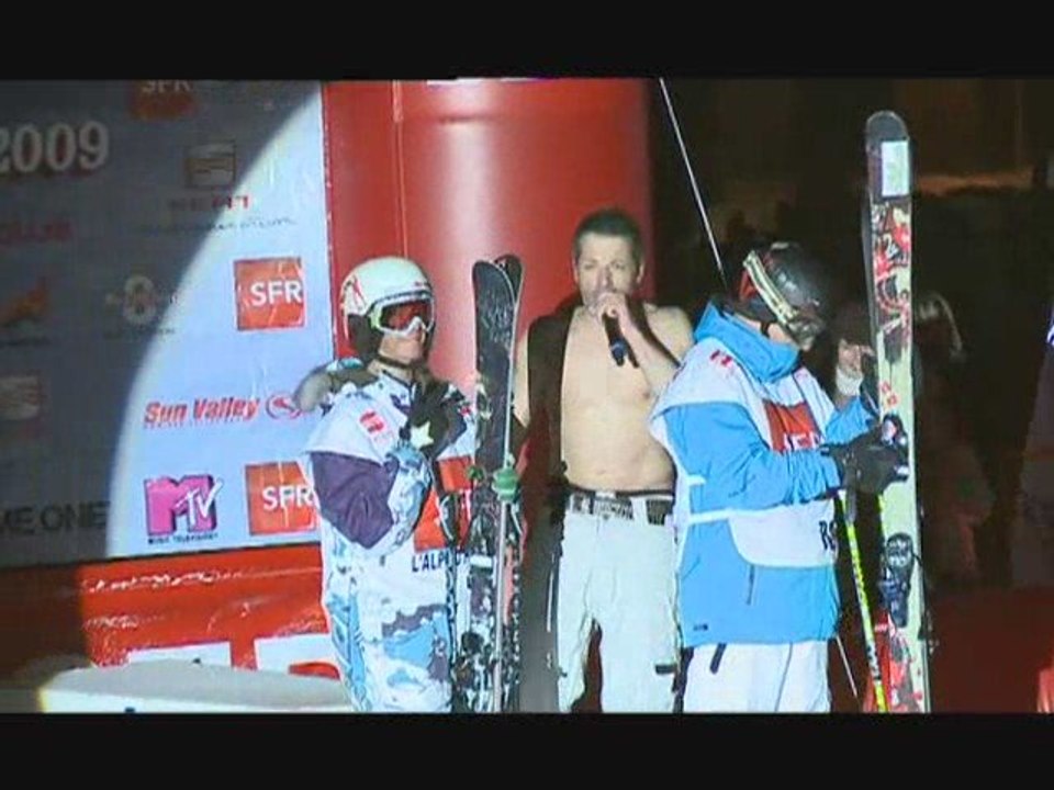 SFR Freeskiing 2009 / Alpe d'Huez :  finale SlopeStyle